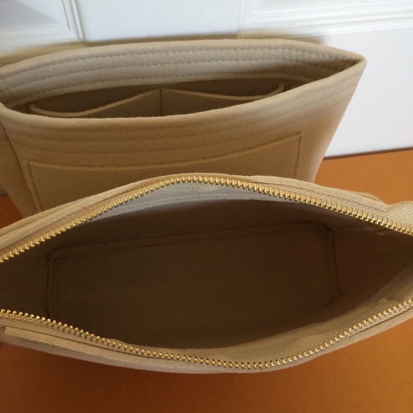 ❤️❤️New Tan Neo Noe felt bag shaper organizer ❤️ - Picture 5 of 6